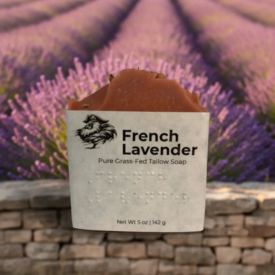 Front Panel — Lavender Bokeh